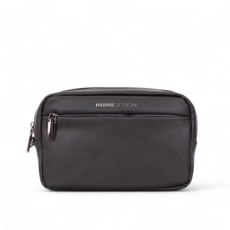 MOMO DESIGN - Portefeuille en faux cuir Saffiano avec logo