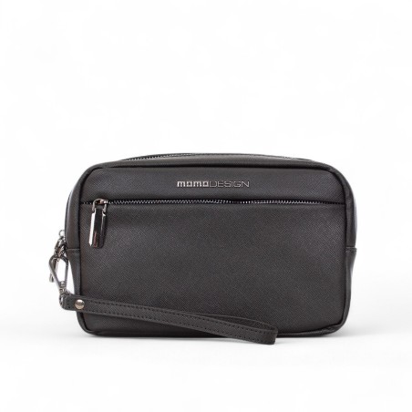 MOMO DESIGN - Saffiano faux leather purse with logo