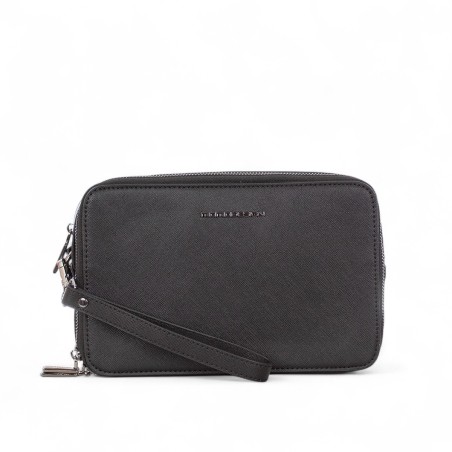 MOMO DESIGN - Portemonnaie aus Saffiano-Kunstleder mit Logo