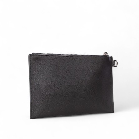 MOMO DESIGN - Saffiano faux leather purse with logo