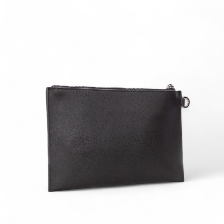 MOMO DESIGN - Portefeuille en faux cuir Saffiano avec logo