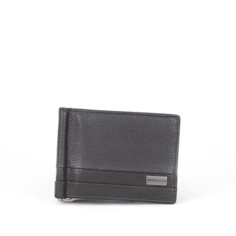 MOMO DESIGN - Tumbled leather wallet with logo