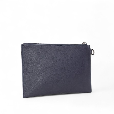 MOMO DESIGN - Portemonnaie aus Saffiano-Kunstleder mit Logo