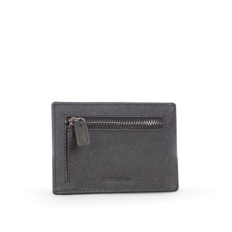 MOMO DESIGN - Portacarte in pelle saffiano con logo