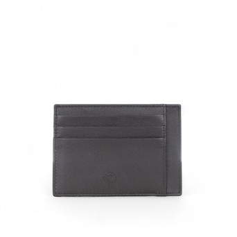 MOMO DESIGN - Leather card holder with logo
