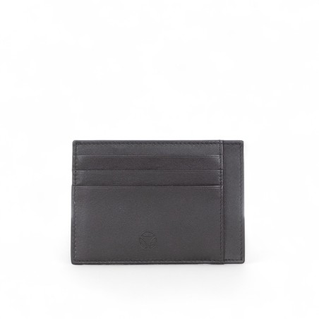 MOMO DESIGN - Leather card holder with logo