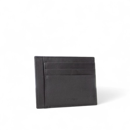 MOMO DESIGN - Leather card holder with logo