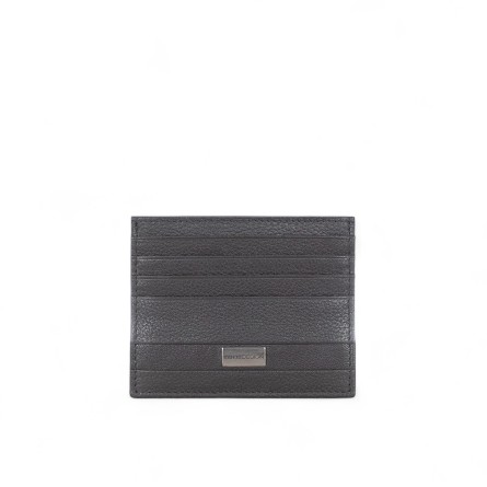 MOMO DESIGN - Portacarte in pelle con logo