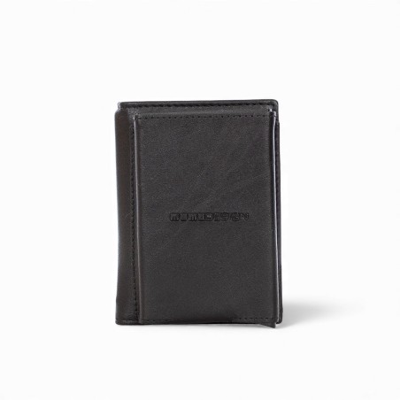 MOMO DESIGN - Leather card holder with logo