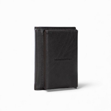 MOMO DESIGN - Leather card holder with logo