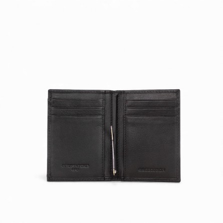 MOMO DESIGN - Leather card holder with logo