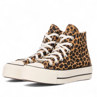 CONVERSE - Baskets Converse Chuck Taylor All Star Lift Platform Leopard 2