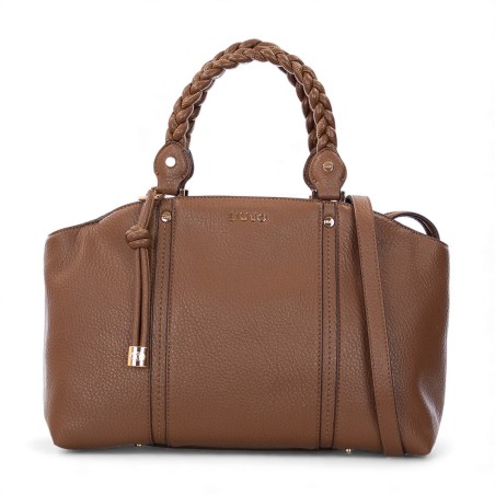 LIU JO - Borsa a mano in ecopelle con logo