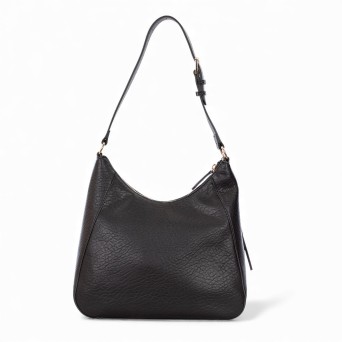 LIU JO - Faux leather shoulder bag with logo 2