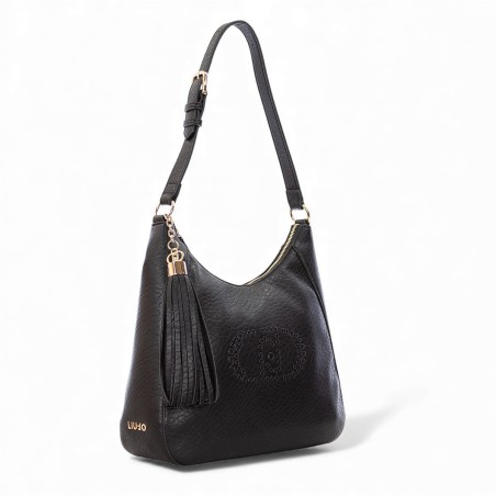LIU JO - Borsa a spalla in ecopelle con logo