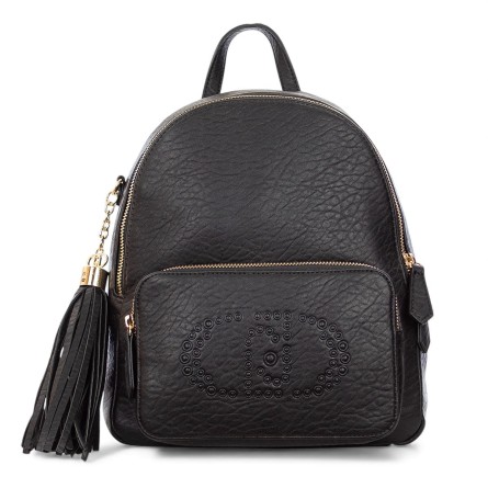 LIU JO - Mochila de piel sintética con logotipo