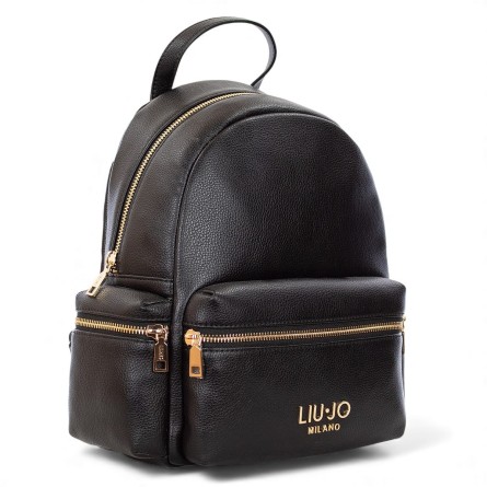 LIU JO - Mochila de piel sintética con logotipo