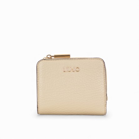 LIU JO - Faux leather wallet with logo