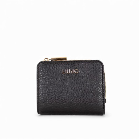 LIU JO - Faux leather wallet with logo