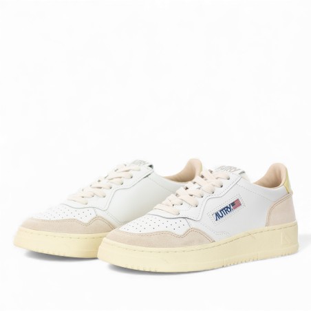 AUTRY - Sneakers in pelle e camoscio con logo