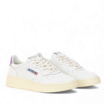 AUTRY - Baskets en cuir avec logo 2