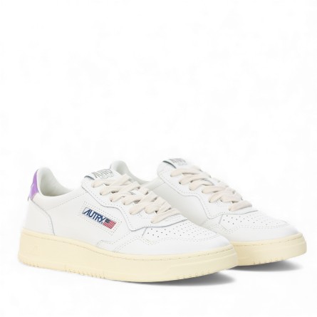 AUTRY - Baskets en cuir avec logo