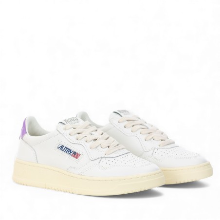 AUTRY - Leather sneakers with logo