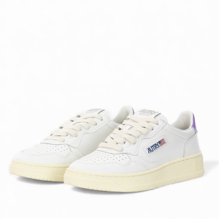 AUTRY - Baskets en cuir avec logo