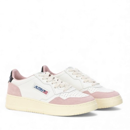 AUTRY - Turnschuhe aus Leder und Wildleder mit Logo