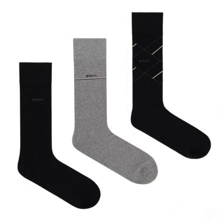 BOSS - Cotton socks with logo