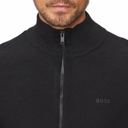 BOSS - Avac Strickjacke mit Reißverschluss