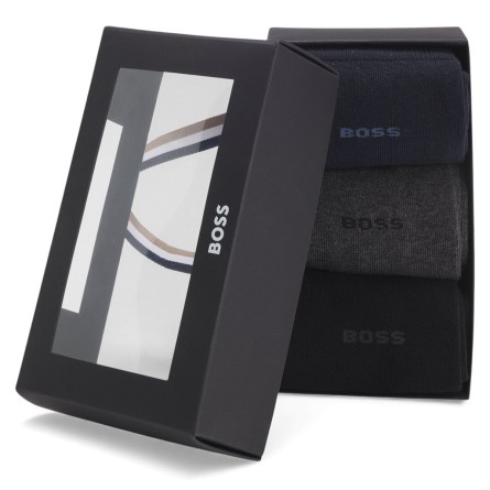 BOSS - Cotton socks with logo