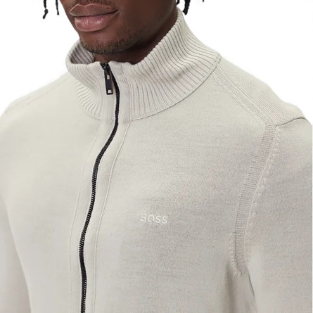 BOSS - Cardigan Avac con zip