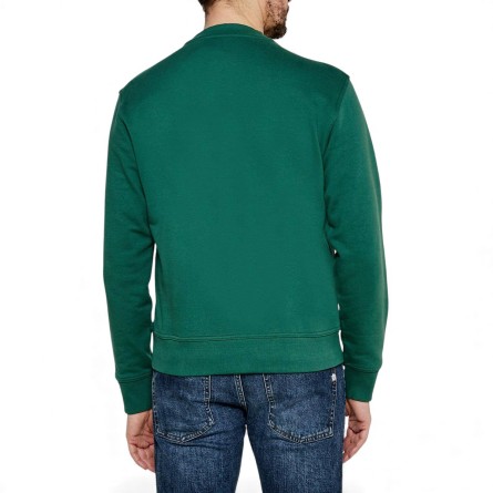 BOSS - Felpa relaxed fit in terry di cotone con logo