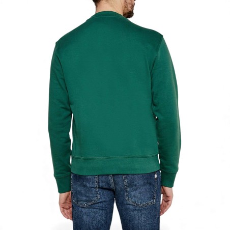 BOSS - Sweatshirt aus Baumwollfrottee mit Logo und lockerer Passform