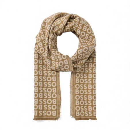 BOSS - Tadic scarf with lettering logo