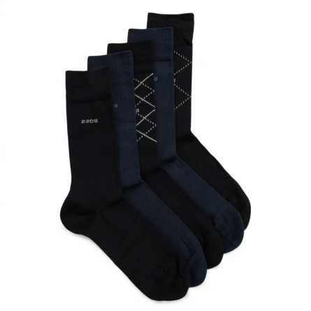 BOSS - Calcetines de algodón con logo