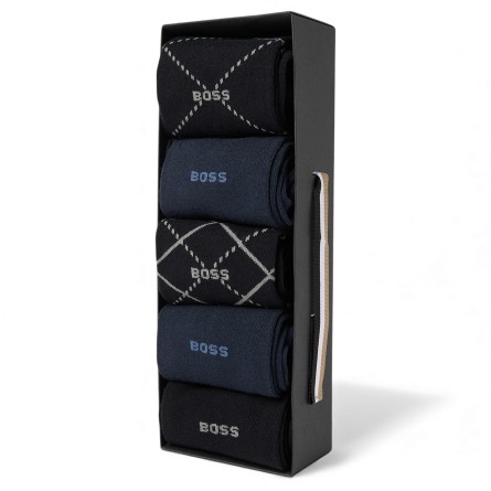 BOSS - Cotton socks with logo