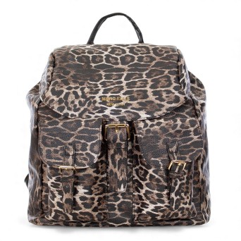 MARC ELLIS - Animal faux leather Glam backpack