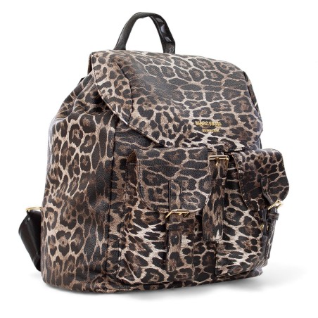 MARC ELLIS - Animal faux leather Glam backpack