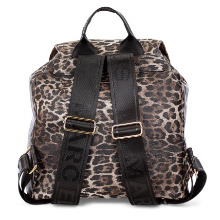 MARC ELLIS - Animal faux leather Glam backpack