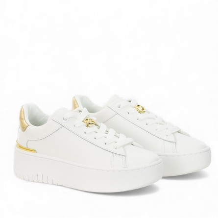 MICHAEL KORS - Zapatillas de piel con logotipo