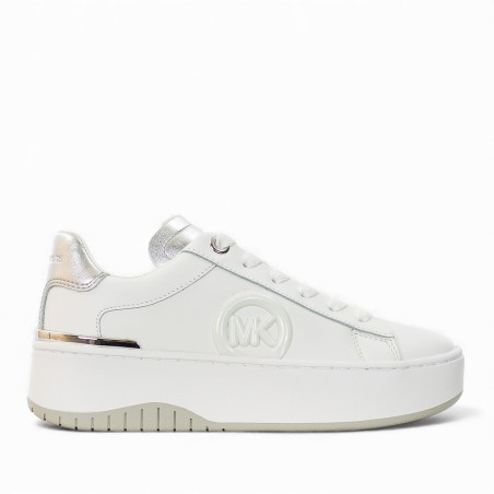 MICHAEL KORS - Baskets en cuir avec logo