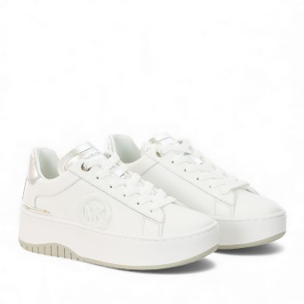 MICHAEL KORS - Zapatillas de piel con logotipo 2