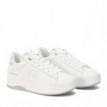 MICHAEL KORS - Zapatillas de piel con logotipo