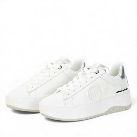 MICHAEL KORS - Zapatillas de piel con logotipo