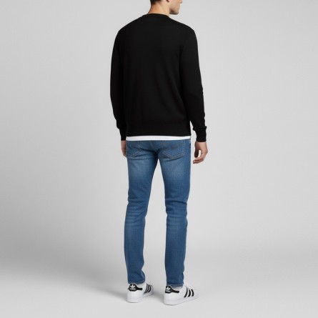 JOHN RICHMOND - Cardigan in misto viscosa con logo