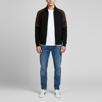 JOHN RICHMOND - Knitted Cardigan with Zip