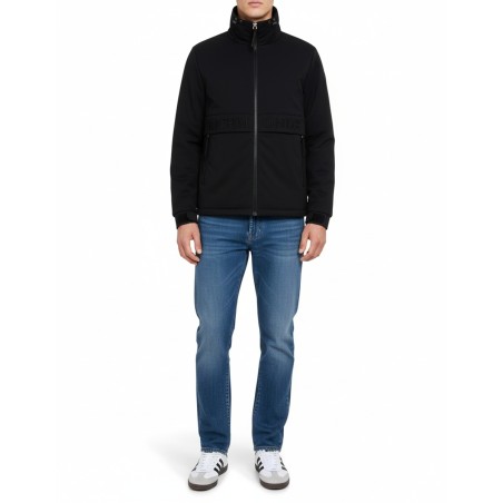 JOHN RICHMOND - Veste avec logo et fermeture éclair centrale