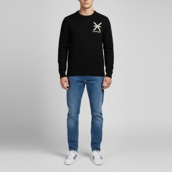 JOHN RICHMOND - Sweater with crew neck and logo